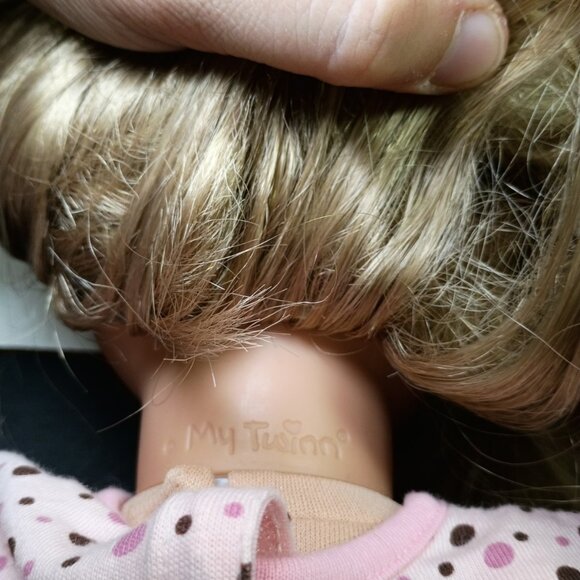 Vintage My Twinn Doll 23" Realistic Blonde Hair Brown Eyes Posable With Outfit - Picture 6 of 6